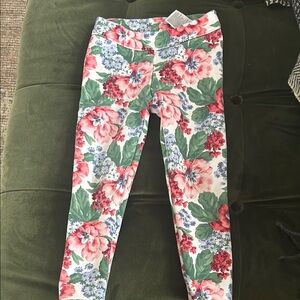 Janie and Jack Floral Print Leggings